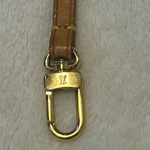 Broken Louis Vuitton Strap with Gold Clip